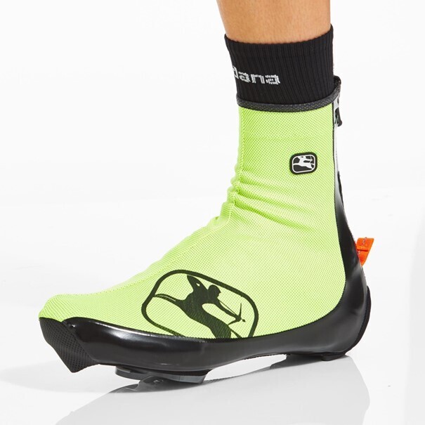 Giordana overschoenen AV 100 Fluo Yellow - maat 44/45