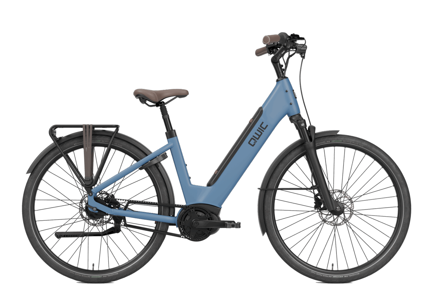 Elan Flow met riemaandrijving - Slate Blue - Maat M