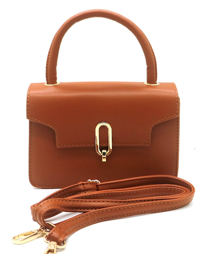 PU Lederen tas | Camel