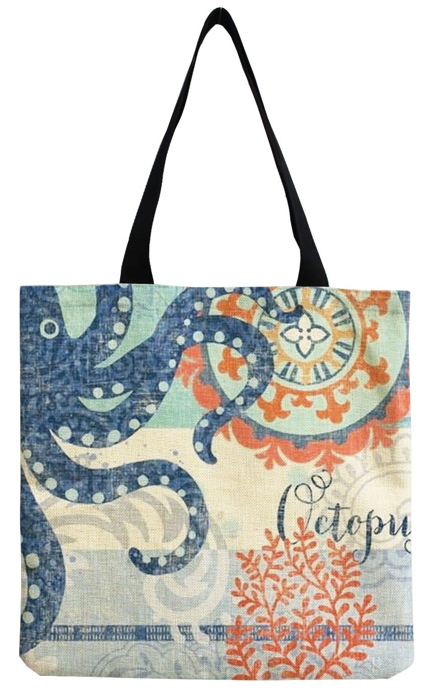 Shopper met print