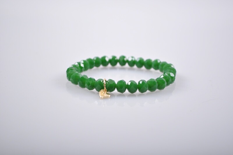 Kralen armband | Groen