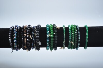 Kralen armband | Groen