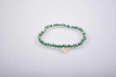 Kralen armband | Groen
