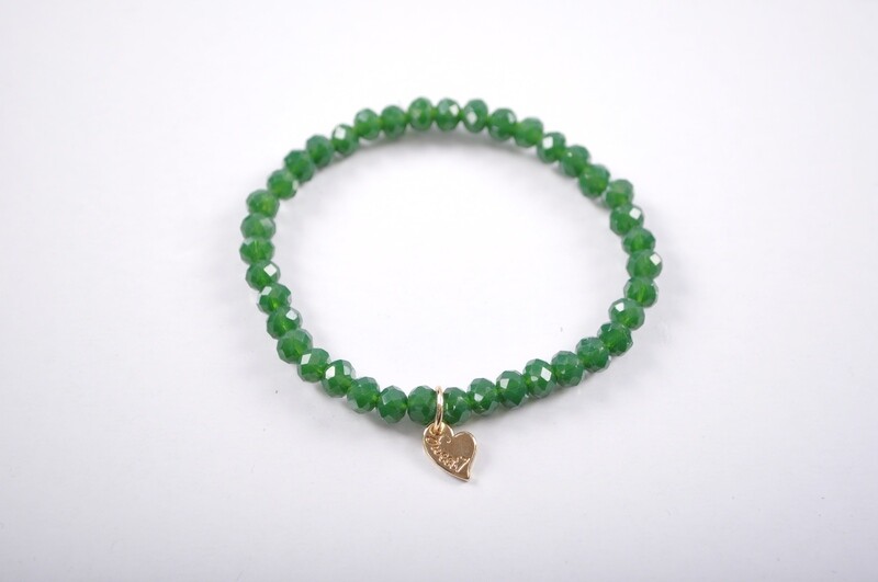 Kralen armband | Groen