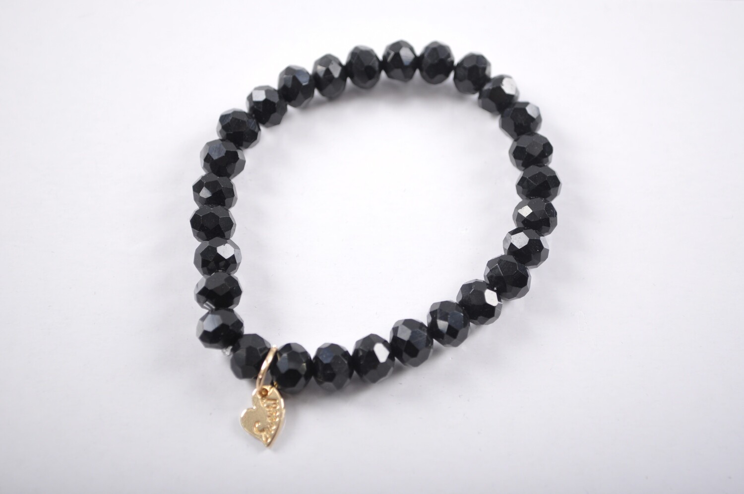 Kralen armband | Zwart