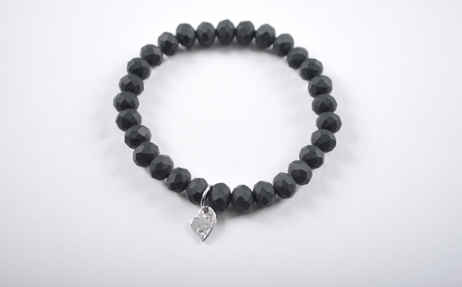 Kralen armband | Zwart