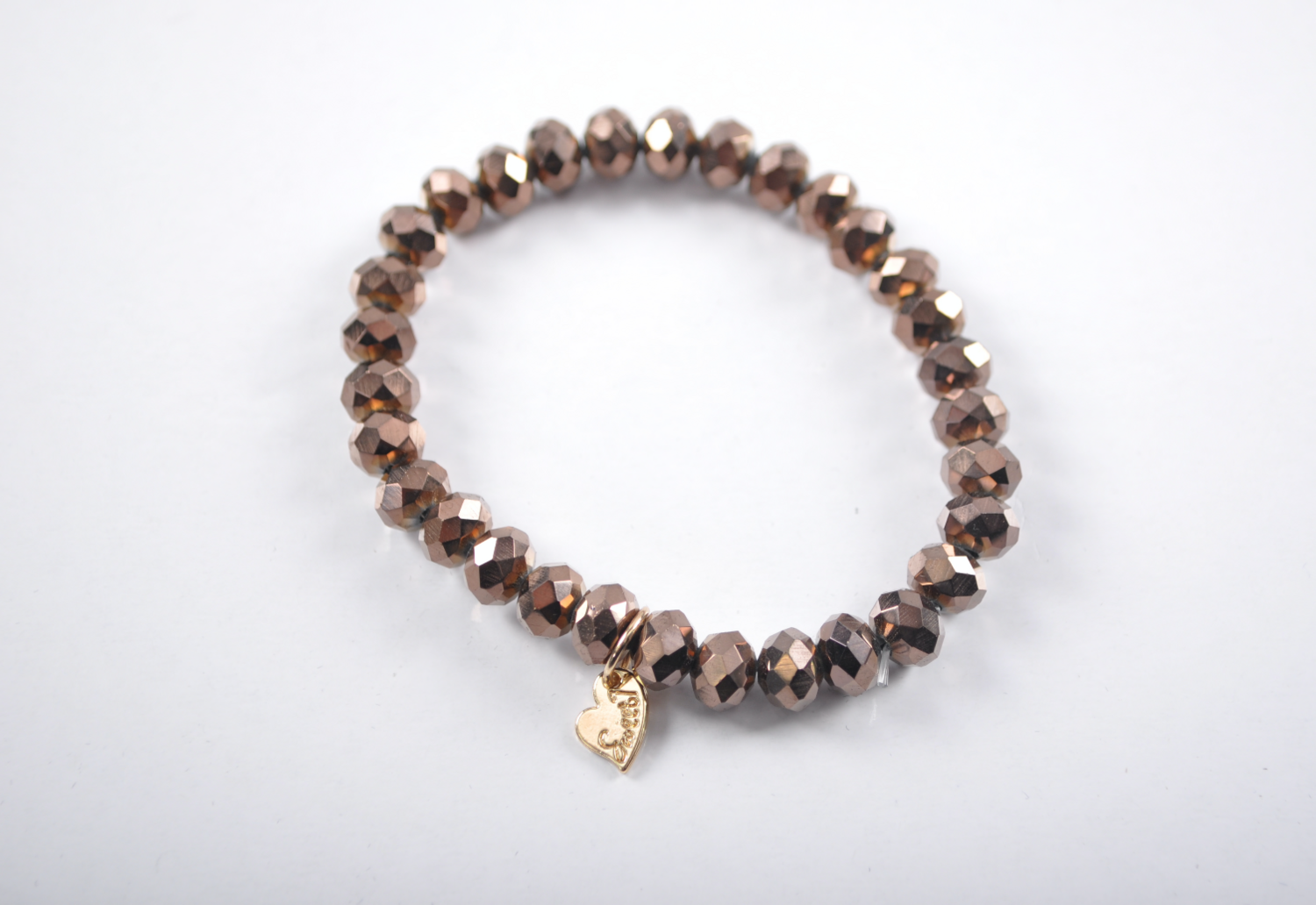 Kralen armband | Bruin