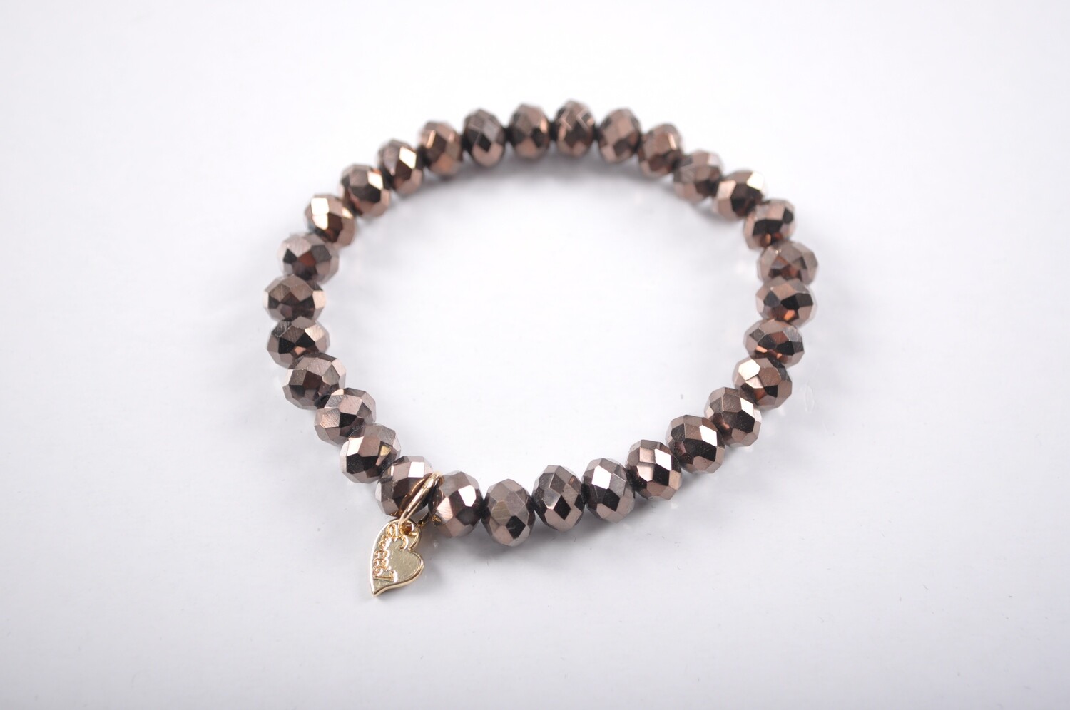 Kralen armband | Bruin