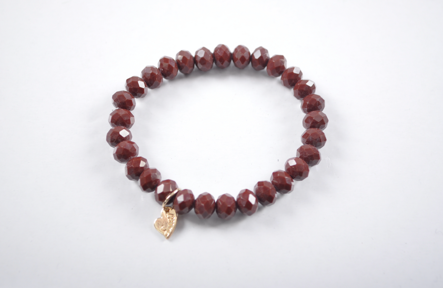 Kralen armband | Bruin