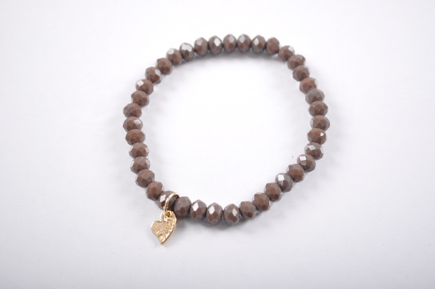 Kralen armband | Bruin