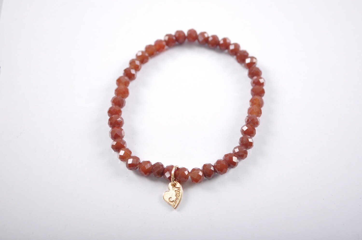 Kralen armband | Bruin