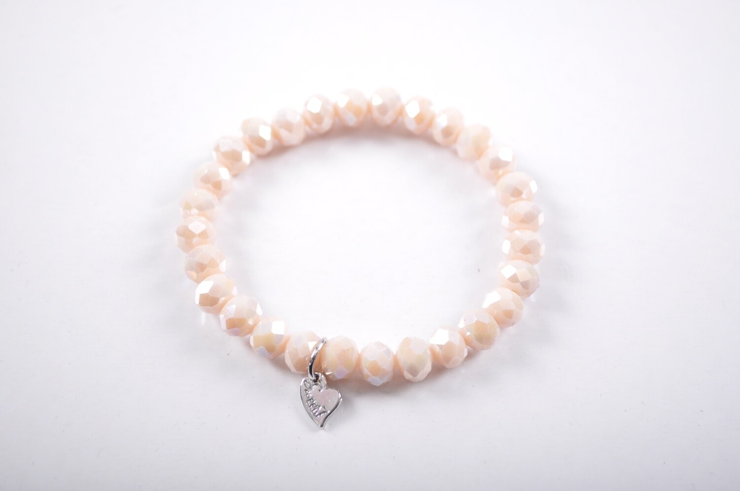 Kralen armband | Beige