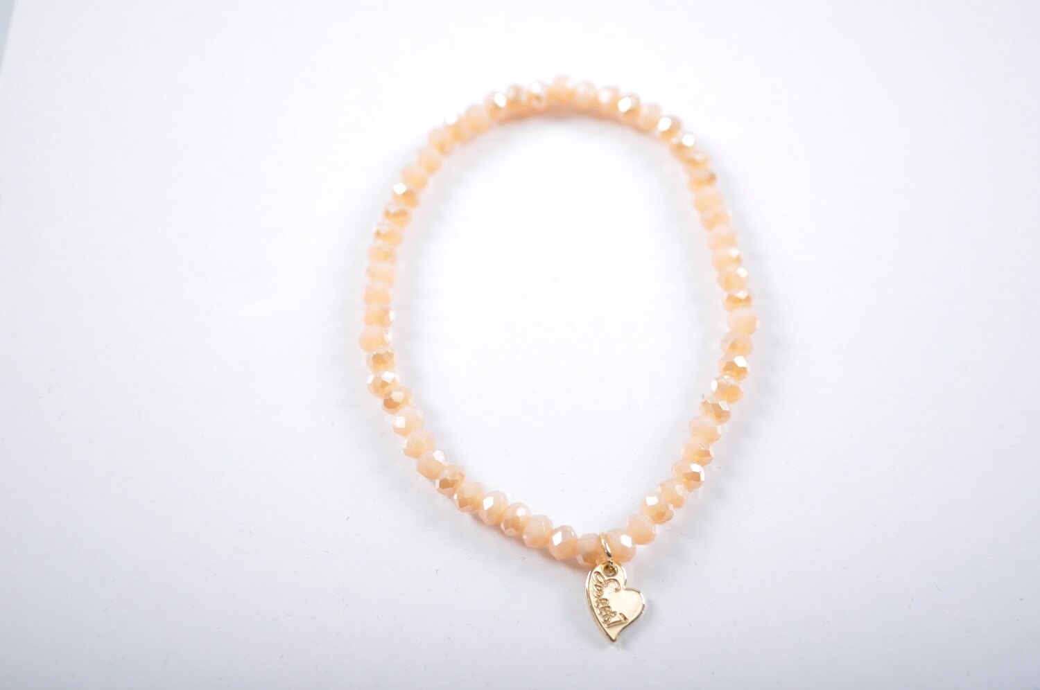 Kralen armband | Beige