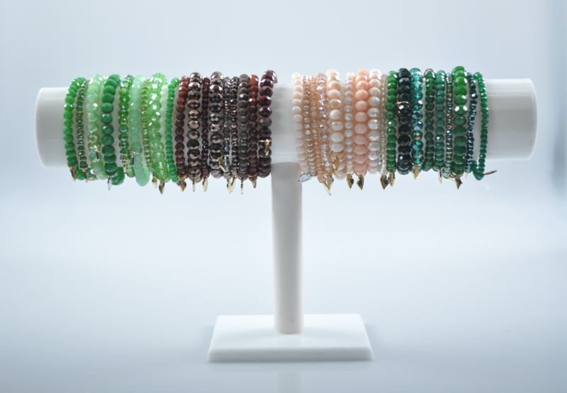 Kralen armband | Groen