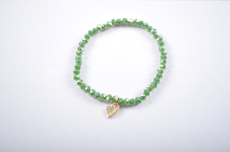 Kralen armband | Groen