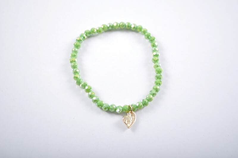 Kralen armband | Groen