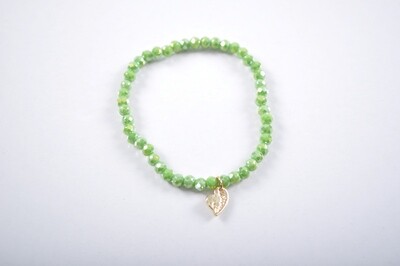 Kralen armband | Groen