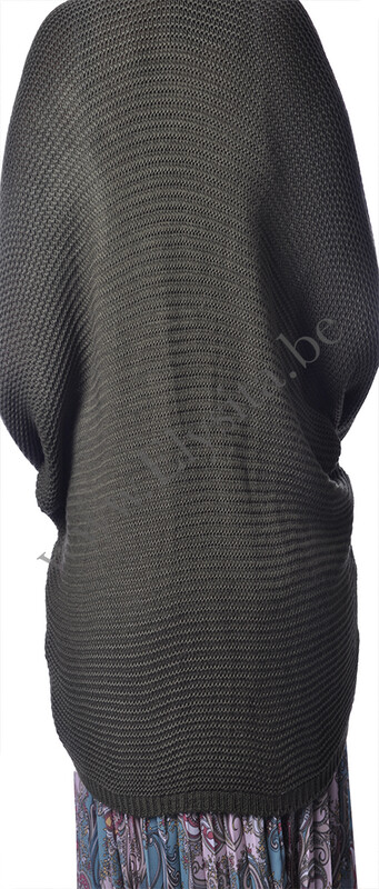 Gebreide cardigan | Groen