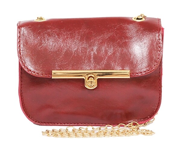 Schoudertas PU leder  | Bordeaux