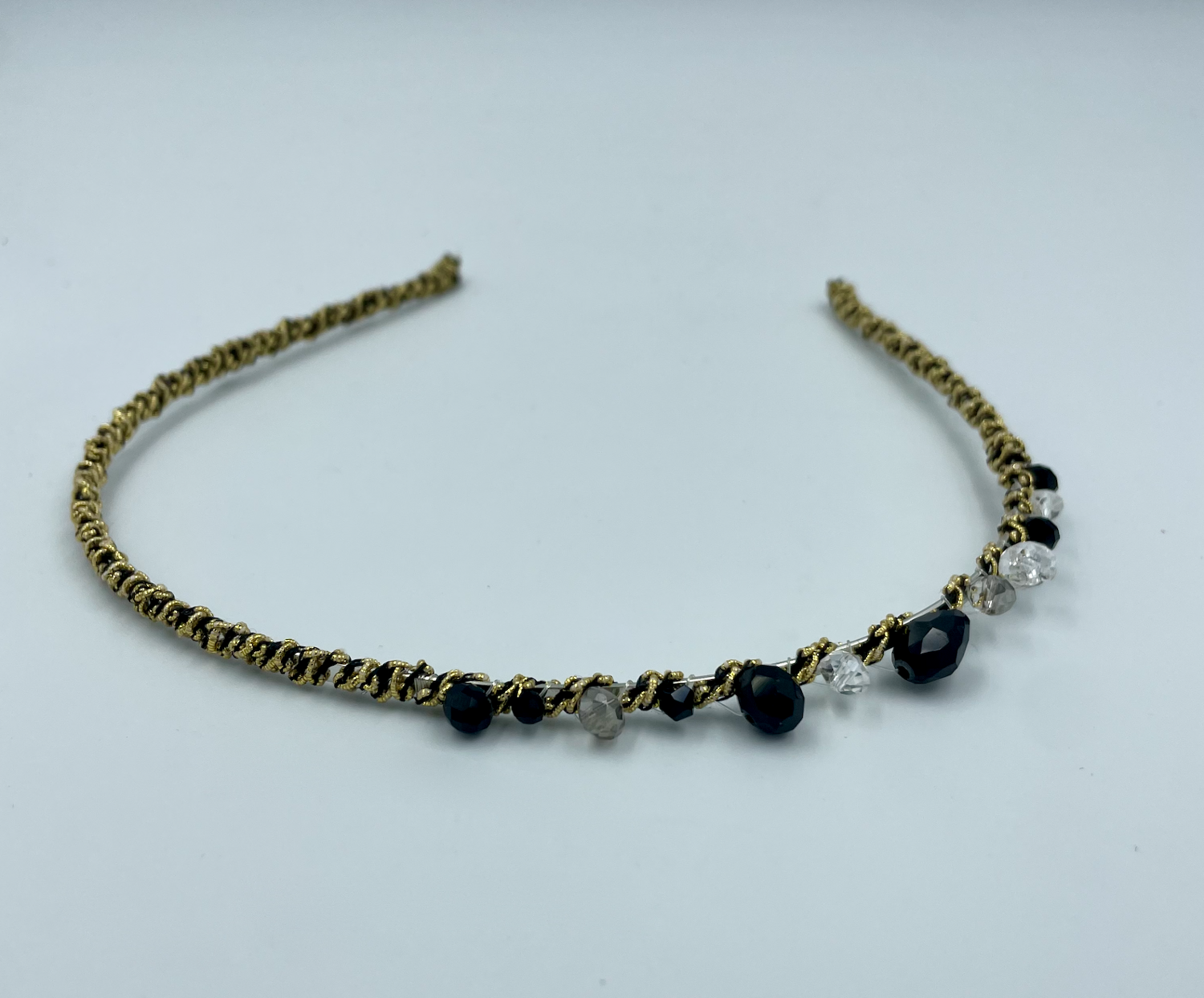 Diadeem | Zwart, Kleur: Zwart