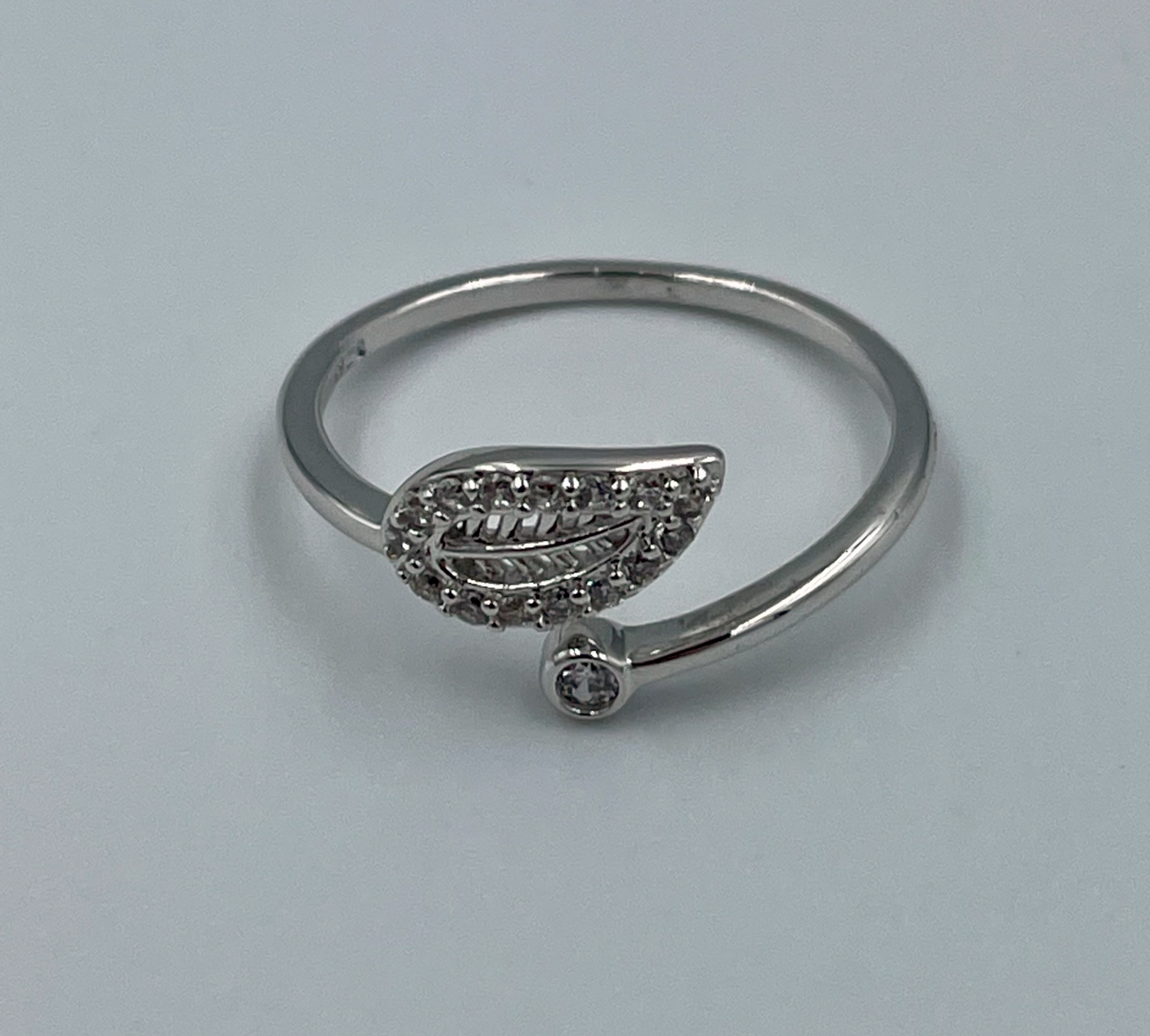 Bladvormig Ring Zilver 925