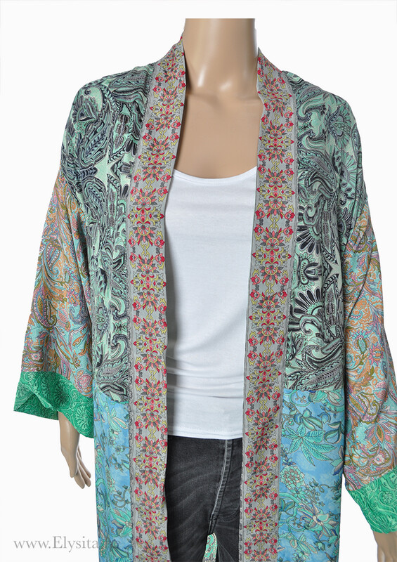Bohemian Kimono | Turquoise