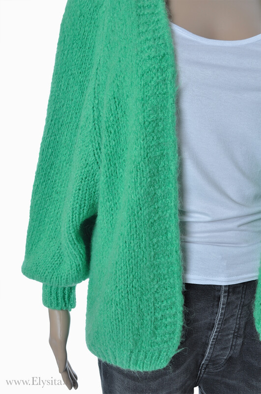 Cardigan van Wolmix | Groen