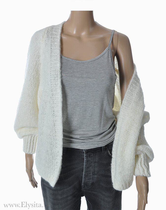 Cardigan van Wolmix | Wit