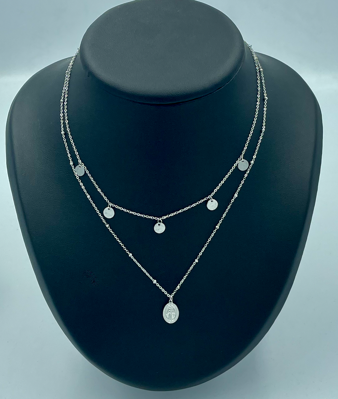 Damesketting twee lagen