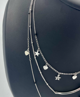 Damesketting drie lagen