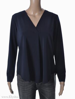 Blouse | Donkerblauw