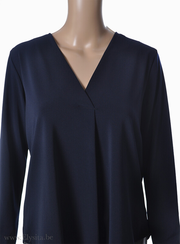 Blouse | Donkerblauw