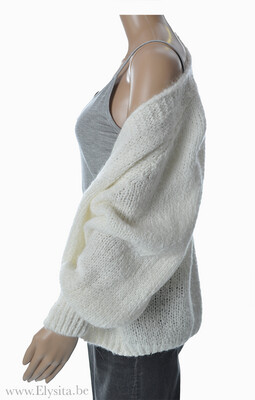 Cardigan van Wolmix | Wit