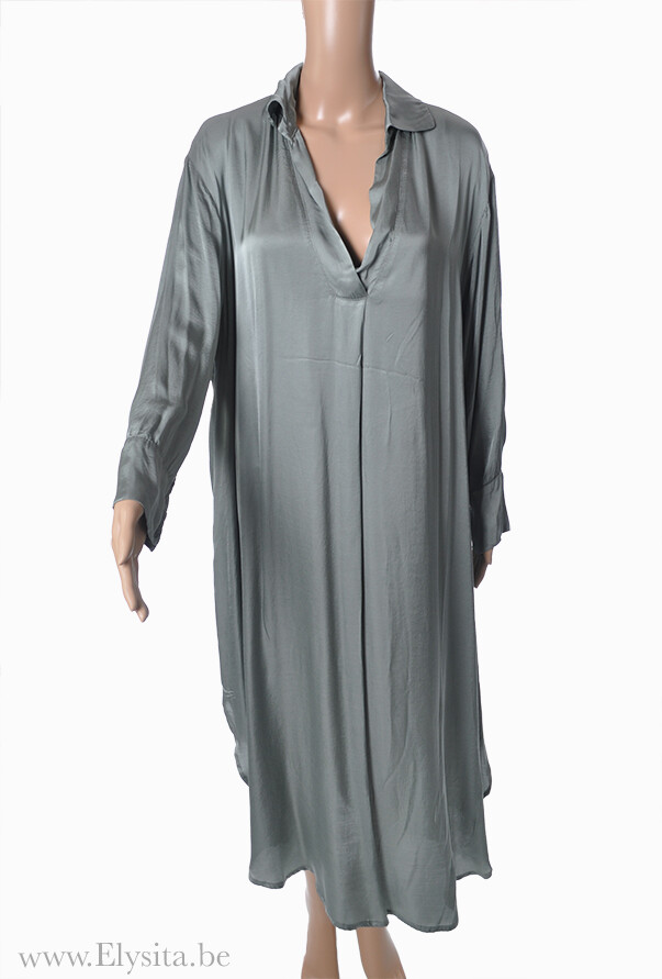 Oversized Jurk | Olijfgroen