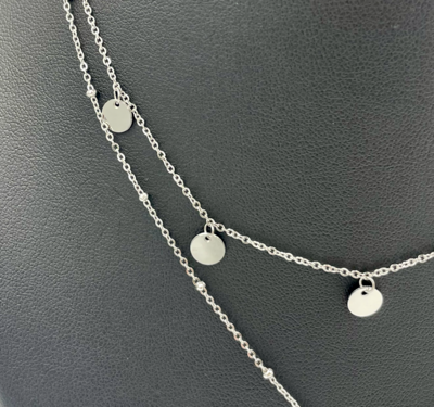 Damesketting twee lagen