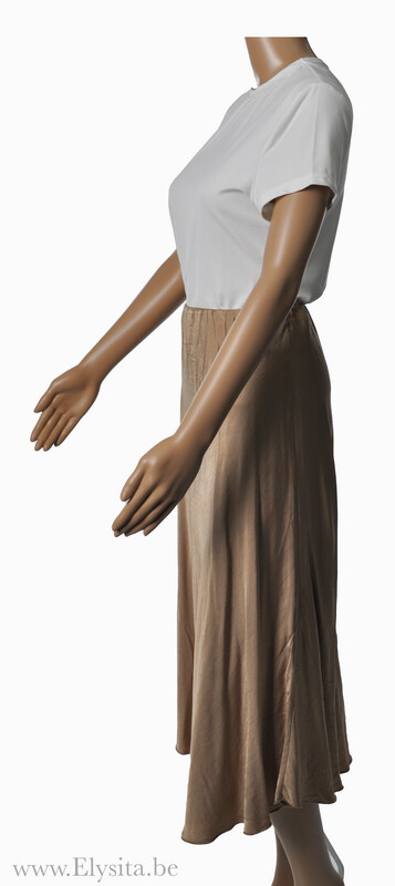 Soepele Midirok | Beige
