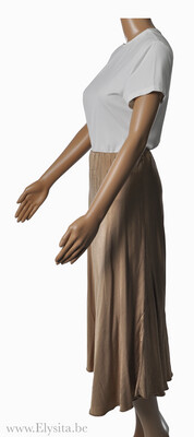 Soepele Midirok | Beige