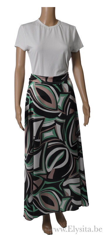 A-lijnrok met print | Meerkleurig