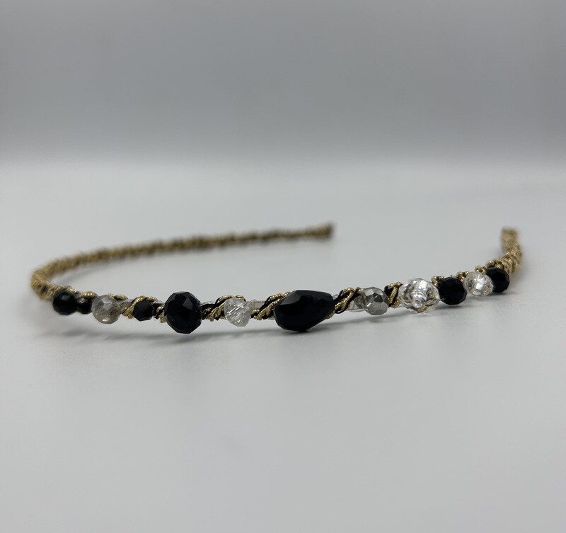 Diadeem | Zwart