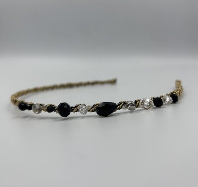 Diadeem | Zwart