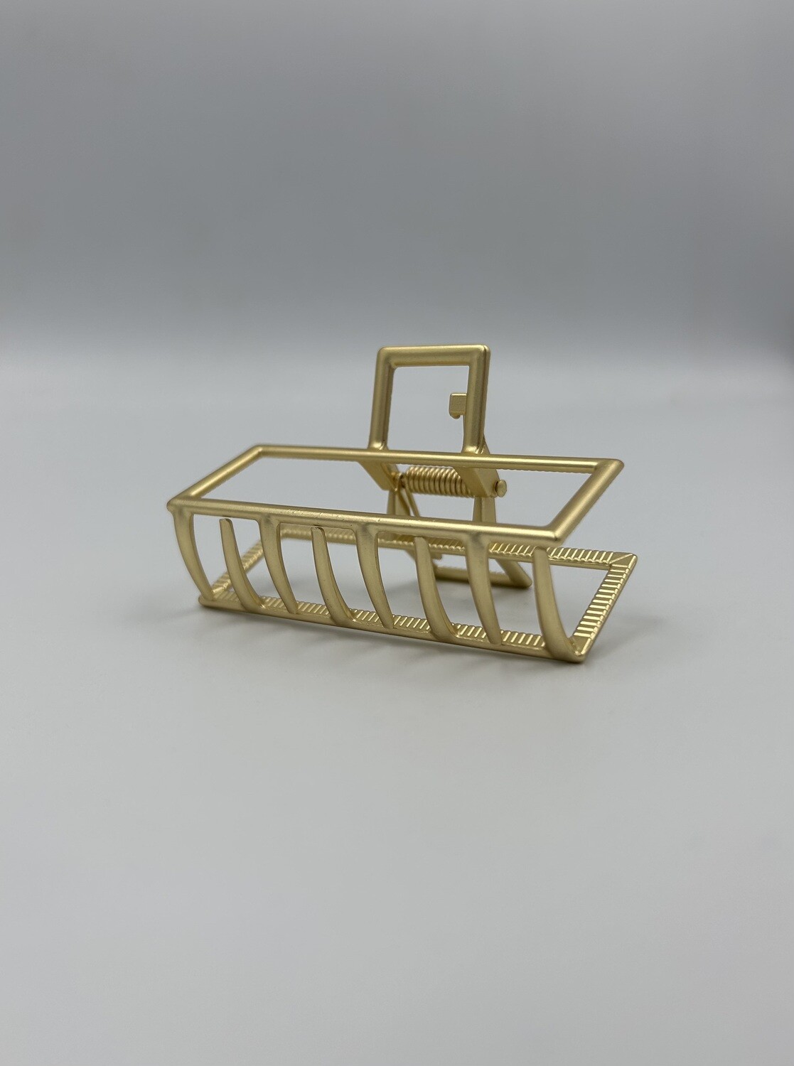 Haarklem rechthoek | Goudkleur