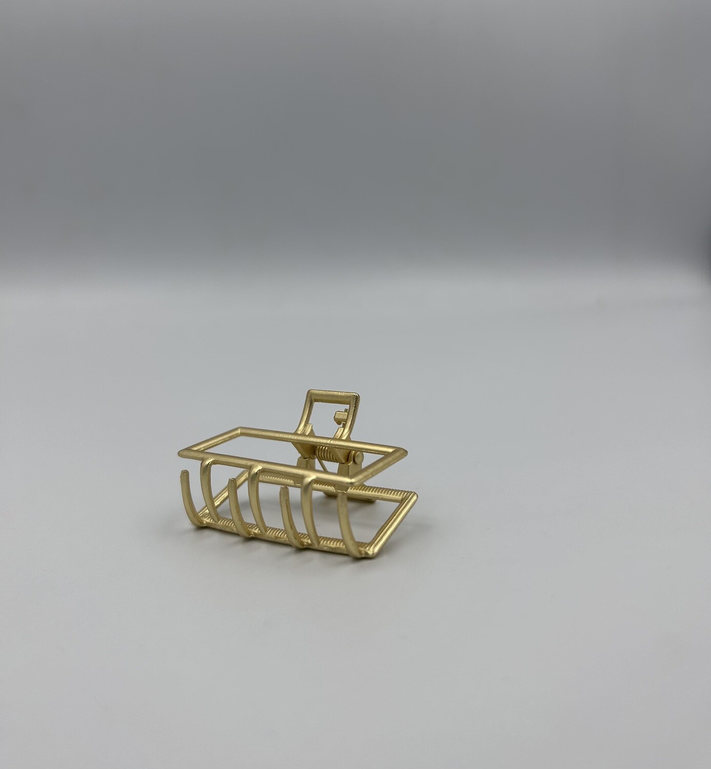 Kleine rechthoekige haarklem