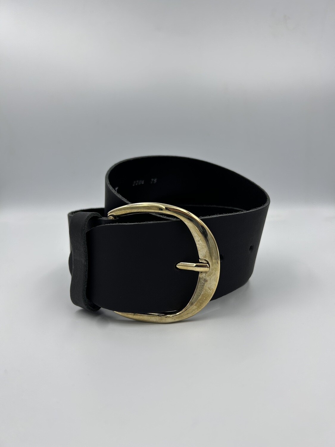 Echt Leren Damesriem | Zwart