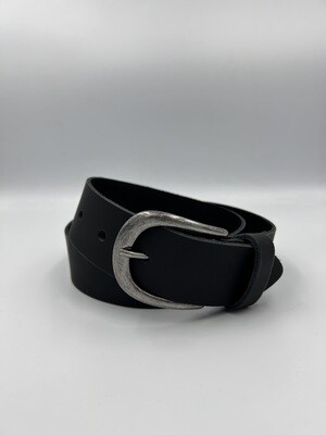 Echt Leren Herenriem | Zwart