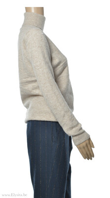 Rolkraagtrui / Beige