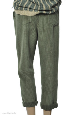 Ribfluweel Broek met Riem