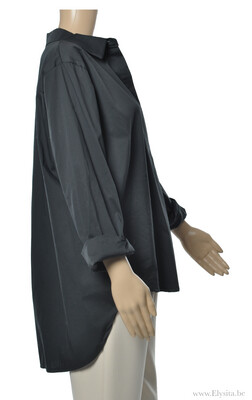 Oversized Zwarte Hemd
