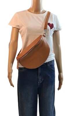 Lederen heuptas | Cognac