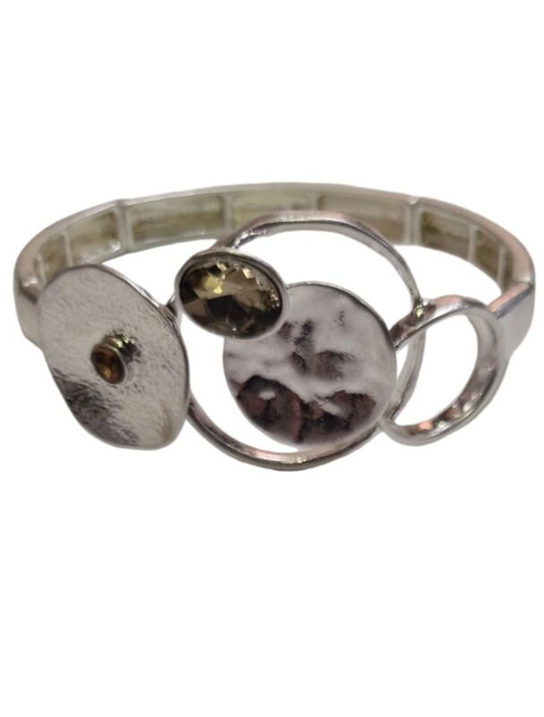 Zilveren design armband