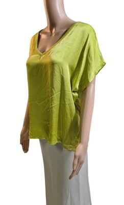 Blouse korte mouwen - Pistachegroen